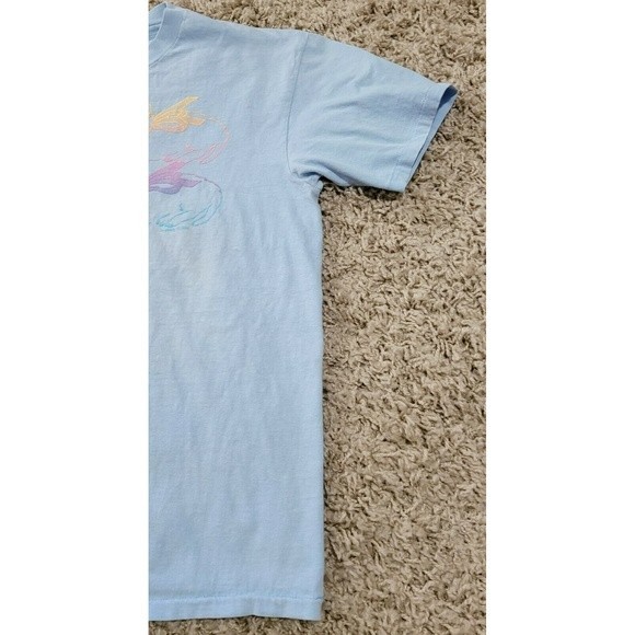 1986 Rhapsody Hanes Beefy T-Shirt * XL Flying Cat Blue Single Stitch Shirt E15 - Picture 2 of 10